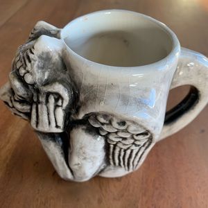 Vintage Mug. AMOC Gothic gargoyle mug.
